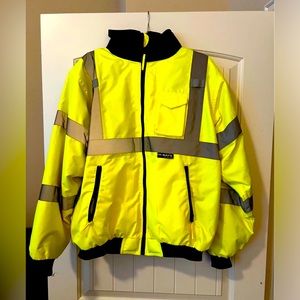 SOLD Unisex Safety Jacket Sz. Medium Brand New